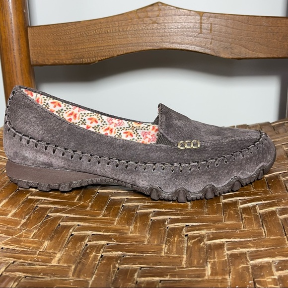Skechers Bikers Pedestrian Loafer Suede 